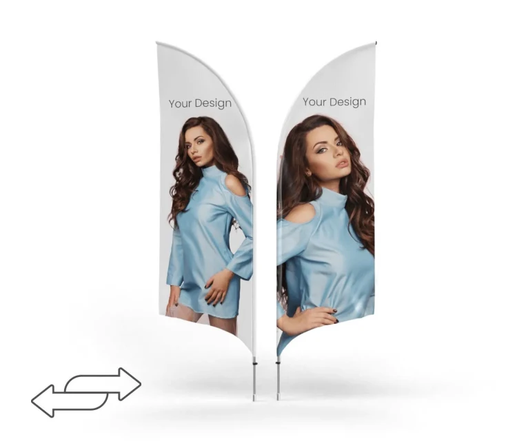 Beachflaga Premium Curved M - dwustronna - Akcesoria-Flagowe.pl Poznań.webp