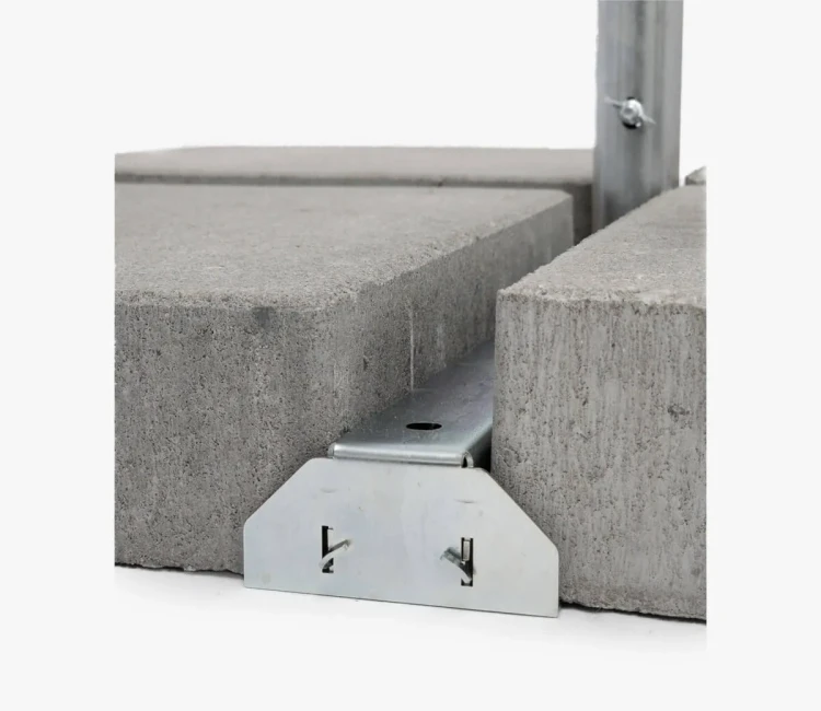 Podstawa betonowa do parasola barowego - płyty + stelaż.webp