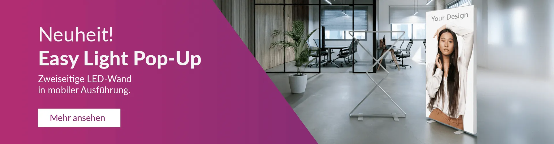Neu! Easy Light Pop-up bei akcesoria-flagowe.pl!