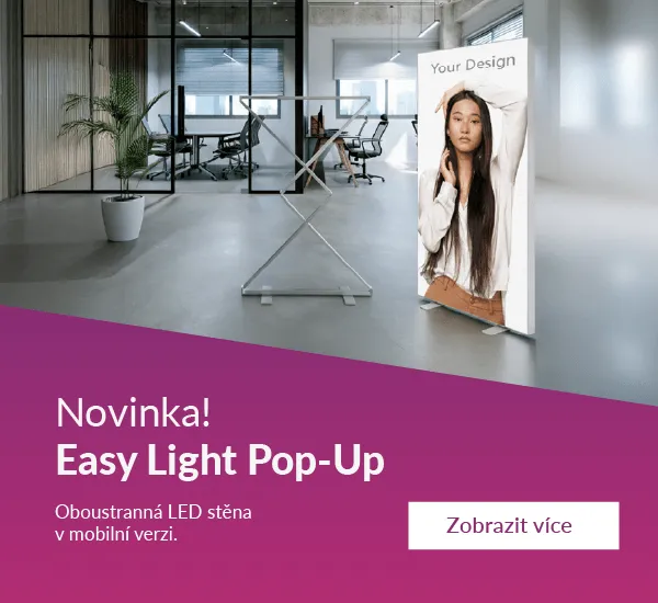Novinka! Snadné vyskakovací osvětlení
